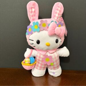 Hello Kitty Animated Plush Easter Musical Greeter “Looby Loo” song